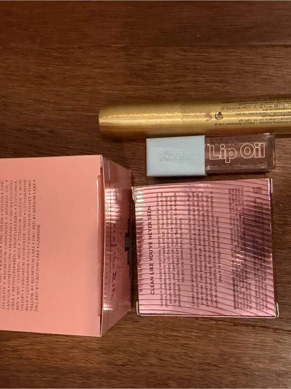 Lawless Cream Blush, Charles of the ritz face powder, grande mascara, kosas